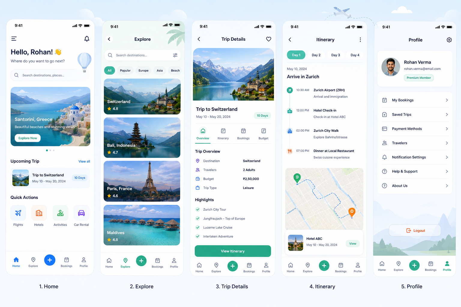 Travel Management App